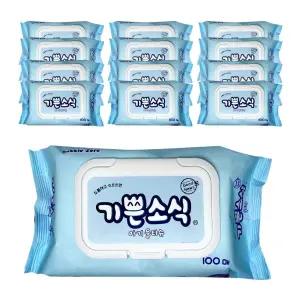 저자극 아기물티슈100매 순한물티슈 기쁜소식 24개입1박스  [mW8F0A5D]