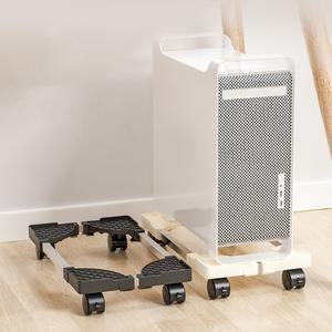 컴퓨터 타워 스탠드 조정 가능한 모바일 PC 있는 휠이 플로어 라이저 홀더