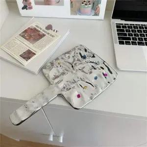 휴대용 손거울 메이크업 대형 틈새 스틸렛
