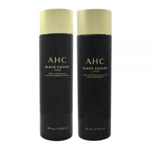 AHC 블랙캐비어로션 토너 기초 2종세트