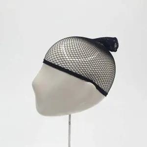 가 오픈형 머리고정 블랙 가발머리망