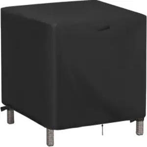 정다 작은 야외 사이드 테이블 커버 외부용 17인치 파티오 엔드 방수 가구 - 17 x 13 16 인치