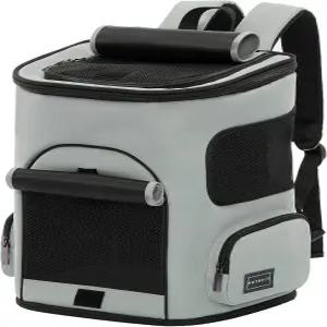 업그레이드된 허리 보호 기능을 갖춘 PETSFIT 고양이 캐리어 백팩 소형견/고양이를 위한 반려동물 야외