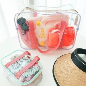 가디언블루 투명 젤리비치백 스몰 라지 물놀이 수영 XwH7+3ZtH