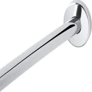 KOHLER 9351-S 익스팬스 컨템포러리 디자인 커브드 샤워봉 60인치 또는 72인치 광택 스테인리스