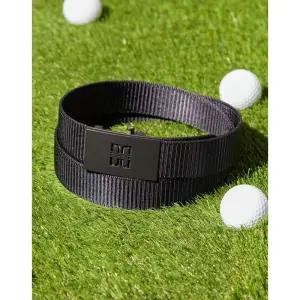 [백화점 정품] 닥스 DAKS 25SS 블랙 DD 무광버클 웨빙 자동벨트 DBBE5F126