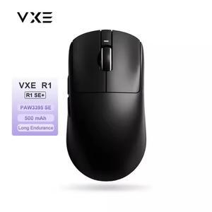 VXE fly R1 게임의 마우스 스포츠 인체공학적 배터리 Bluetooth 3모드 수명 Paw3395 경량