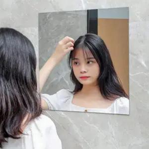 거울 시트지 부착 욕실 안전 무타공 경량