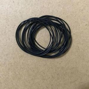 10 피스 방수 시계 백 케이스 가스켓 0.8mm 두께 고무 O 링 25mm ~ 43mm 제조 업체 T2501 용 내경