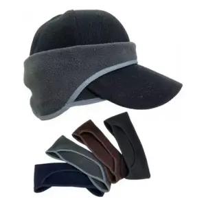 헤어밴드 모자 부착형 방한 귀마개 스냅백 기모 보온