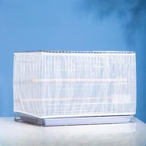 1PC 내구성 폴리 에스터 새장 커버  내마모성 메쉬 애완 동물 케이지 용 소형 방진 모기장