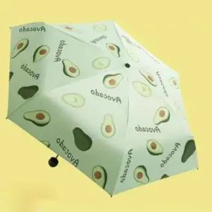 우산나라 상큼한 과일 장 복숭아 일러스트 골프 양산 인쇄 접이식 우산 튀는