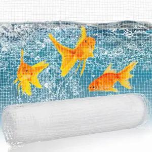 투명 메쉬 어항 뚜껑 수족관 그물 스크린 커버 플라스틱 물고기 덮기 4 x 5 피트