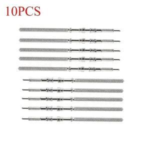 10피스 5피스 1/2/3/4피스 무브먼트 시계 스틸 스템 크라운 키트 NH35 예비 부품 용