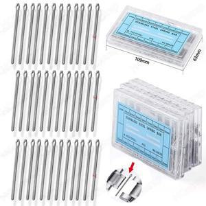 360피스 시계 수리 도구 스테인레스 스틸 스트랩 링크 핀 바 6mm-23mm 18 크기 상자 밴드 액세서리