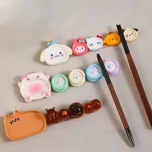 네일아트 귀엽고 깜찍한 캐릭터 브러쉬 거치대 12종