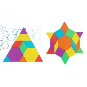 [창의와 날개] ON-tact 학습꾸러미 KIT 패턴블록 (8mm 35조각) x 5세트 학교 단체