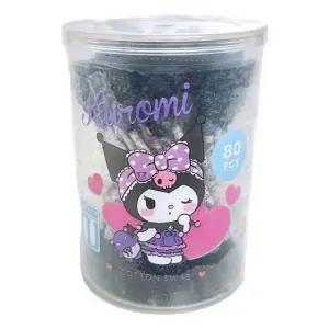 산리오 쿠로미면봉 80p 쿠로미 쿠로미면봉 산리오면봉 산리오 면봉