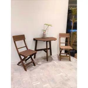 감성 반원 테이블세트 의자 원형 카페 테이블 접이식 야외용