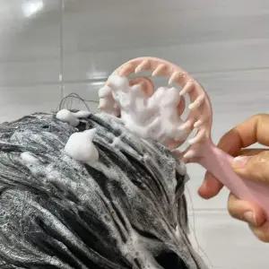 [콩심팥심]손잡이형 두피마사지 샴푸브러쉬