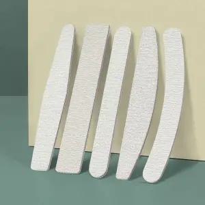 [셀러에이드]5개 손톱표면정리 반달모양 손톱 세트 네일파일 버퍼