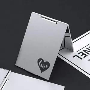 접이식 미니 거울 휴대용 컴팩트 탁상 여행 손거울