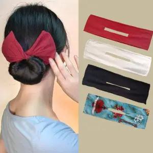 여신머리 헤어밴드 당고리본 머리밴드