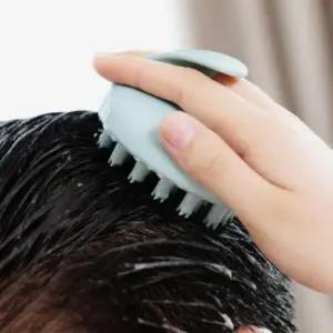 브러쉬 샴푸 마사지 두피 머리 케어 관리 실리콘