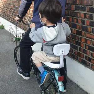 자전거 안장 등받이 블랙 뒷자리