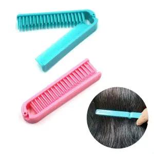 접이식 휴대용 머리빗 헤어브러쉬 헤어빗 미니빗