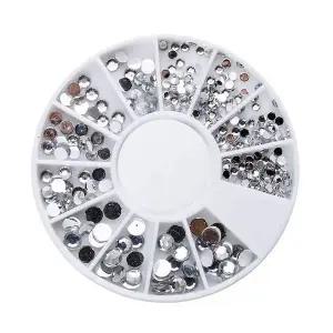 네일아트재료 데코파츠 실버큐빅