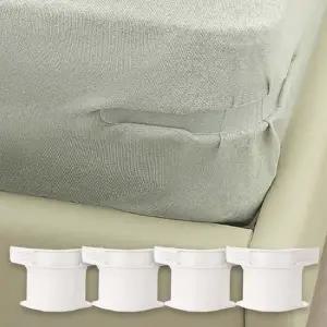 침대 매트리스 시트 커버 모서리 정리 틀 고정 툴 4P 침대패드고정 침대시트고정 침대커버고정