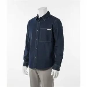 캘빈클라인 진 남성 레귤러핏 린스블루 데님 셔츠J326584 386628