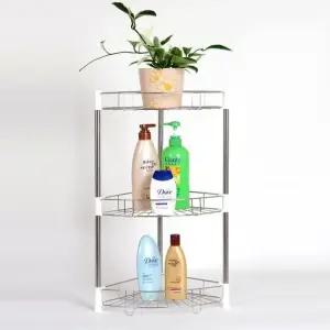 조립식 욕실 코너선반 3단 수납장 진열대