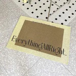 잘라쓰는매트 현관 발매트 브라운 야외매트