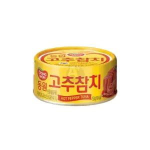 동원 고추 참치캔 150g X 48개 고추참치 매운참치 매운고추참치 자취식참치 간편요리