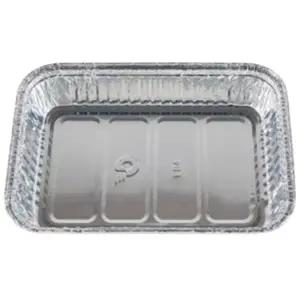 삼아 은박 도시락 LB4-B100 100매 x 10개 식당 배달 포장 용기