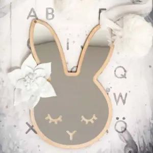 토끼 거울 어린이방 붙이는 안전거울 캐릭터거울