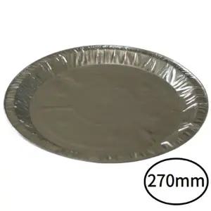 삼진 은박 접시 일회용접시 270mm 1박스 500개입 다용도 야외 업소