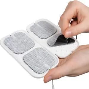 TENS 7000 유닛 패드 홀더 4 2 X 또는 교체 고정