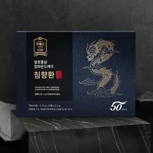 진웰스 6년근 발효홍삼 컴파운드케이 침향환 30환 X 3.75g