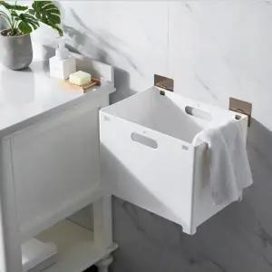 빨래바구니 벽걸이형 접이식 수납 바스켓