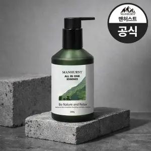 [맨허스트] 남자 올인원 대용량 스킨 에센스 로션 200g - all in 1 주름개선 미백 기능성