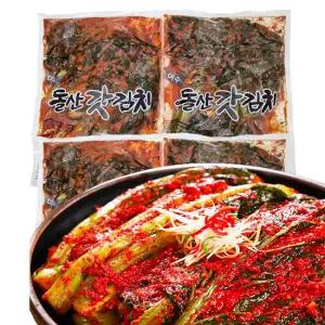 송완숙 명인의 여수 갓김치+파김치 세트(갓4.5kg+파1.5kg)