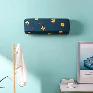 벽걸이 에어컨 커버 먼지 방지 덮개 인테리어 선풍기 스탠드 무풍 생활 용품 듀얼 캐리어