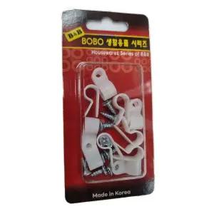 비앤비 케이블크램프 5N 전선정리 피스포함 전선정돈 케이블정리