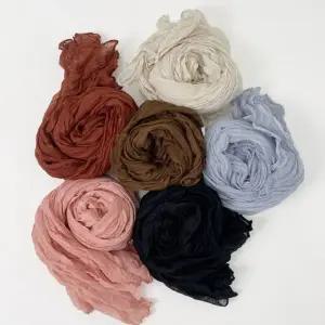 여름스카프 사계절 데일리 목도리 소프트 주름 스카프 6종 쁘띠스카프