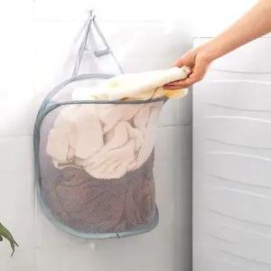 ( )빨래망 접이식 다용도 메쉬 바구니 세탁