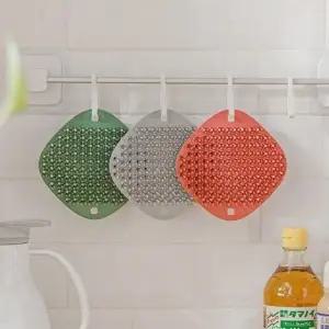 실리콘 주방 청소 브러쉬 다용도 용품 청소용브 도구 다용도브러쉬 주방브 욕실브 패드