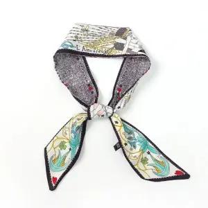 ( )타이 스카프 머리 끈 미니 예쁜 목스카프 미니스카프 타이스카프 선물 끈스카프 가을스카프 여성 봄스카